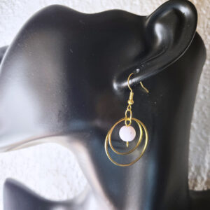 Hanging Golden Hoop Earrings
