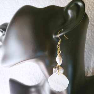 Hanging Seashell Earrings