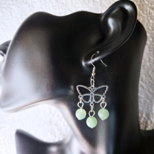 Hanging Butterfly Earrings