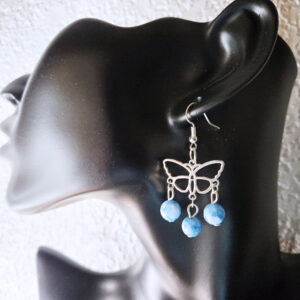 Hanging Butterfly Earrings