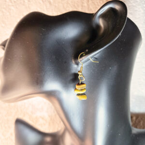 Stacked Stone Earrings