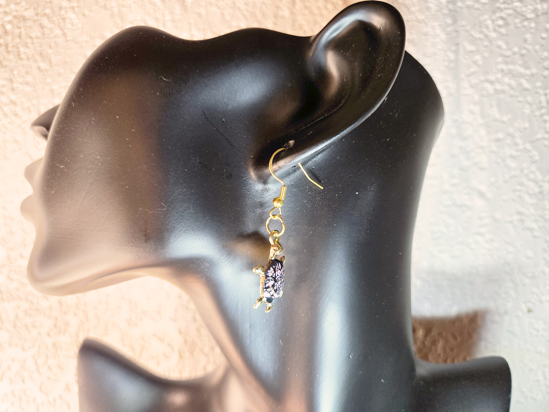 Turtle Charm Earrings