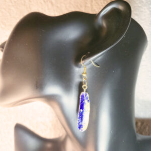 Feather Charm Earrings