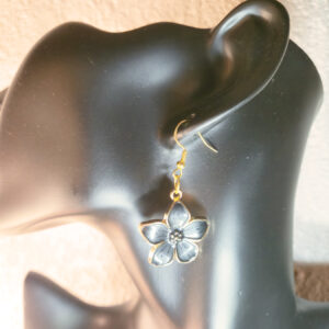 Flower Charm Earrings