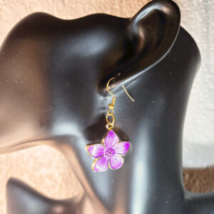 Flower Charm Earrings