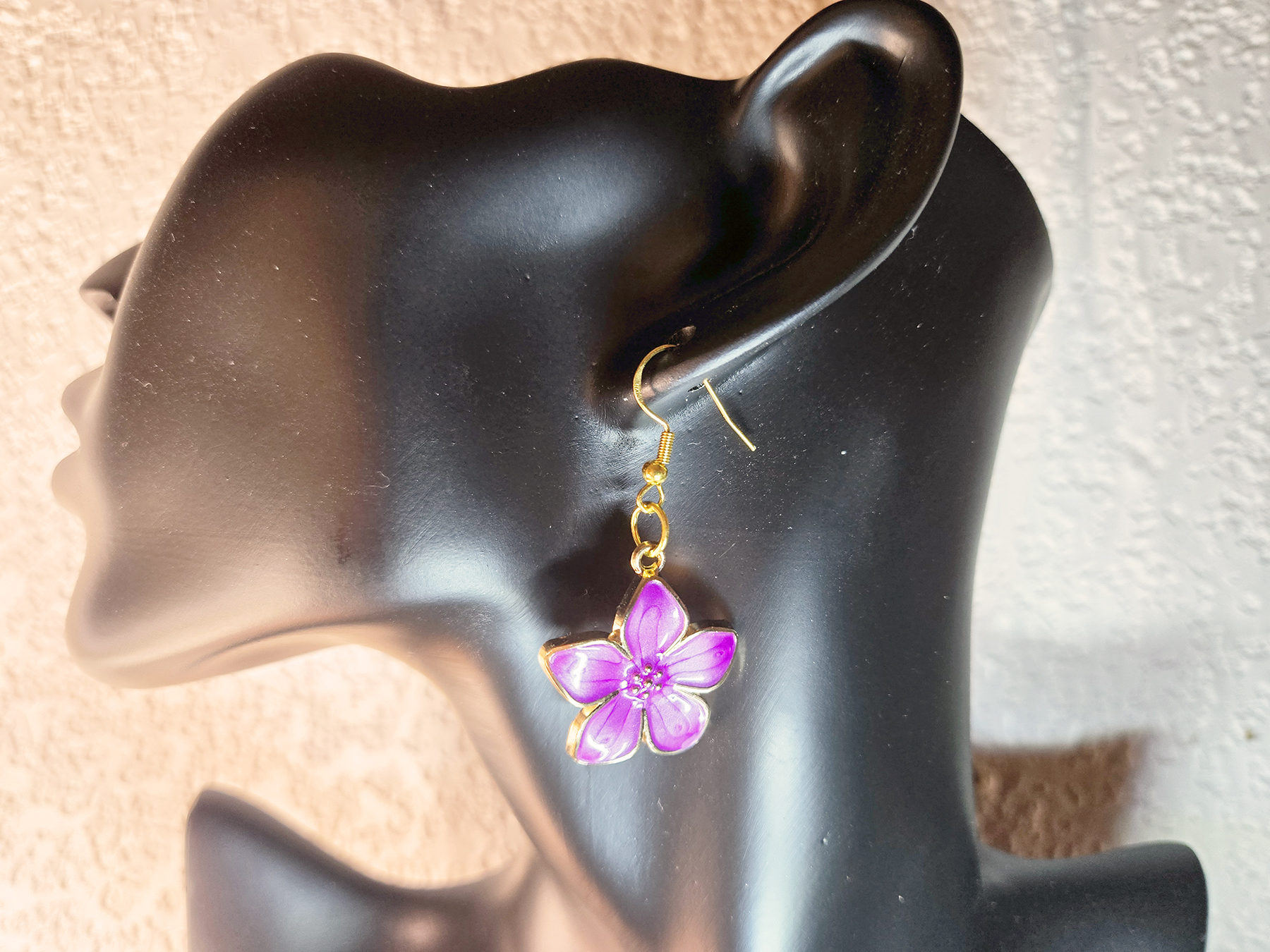 Flower Charm Earrings