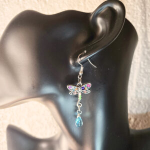 Dragonfly Charm Earrings