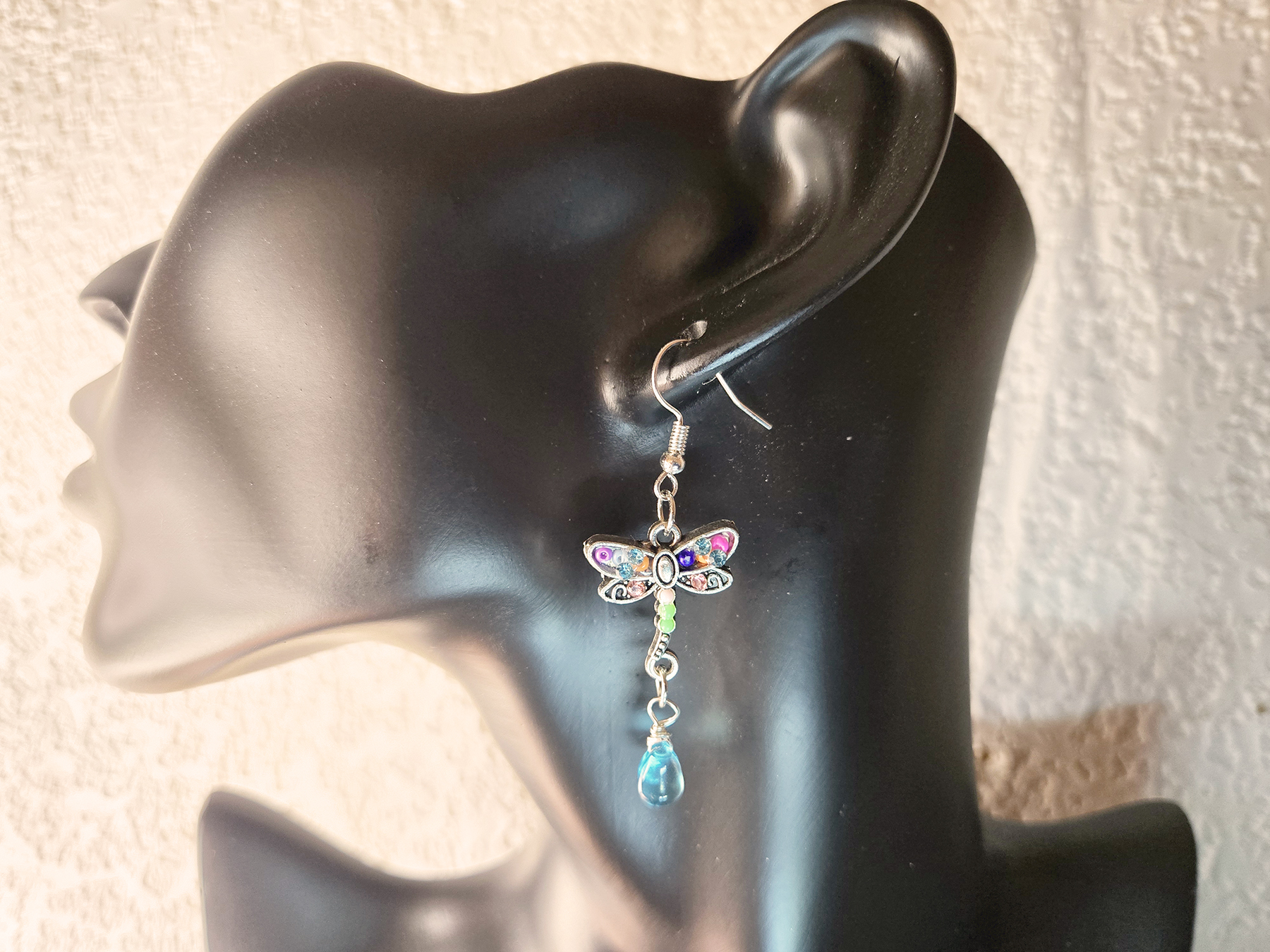 Dragonfly Charm Earrings