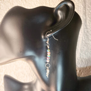 Feather Charm Earrings