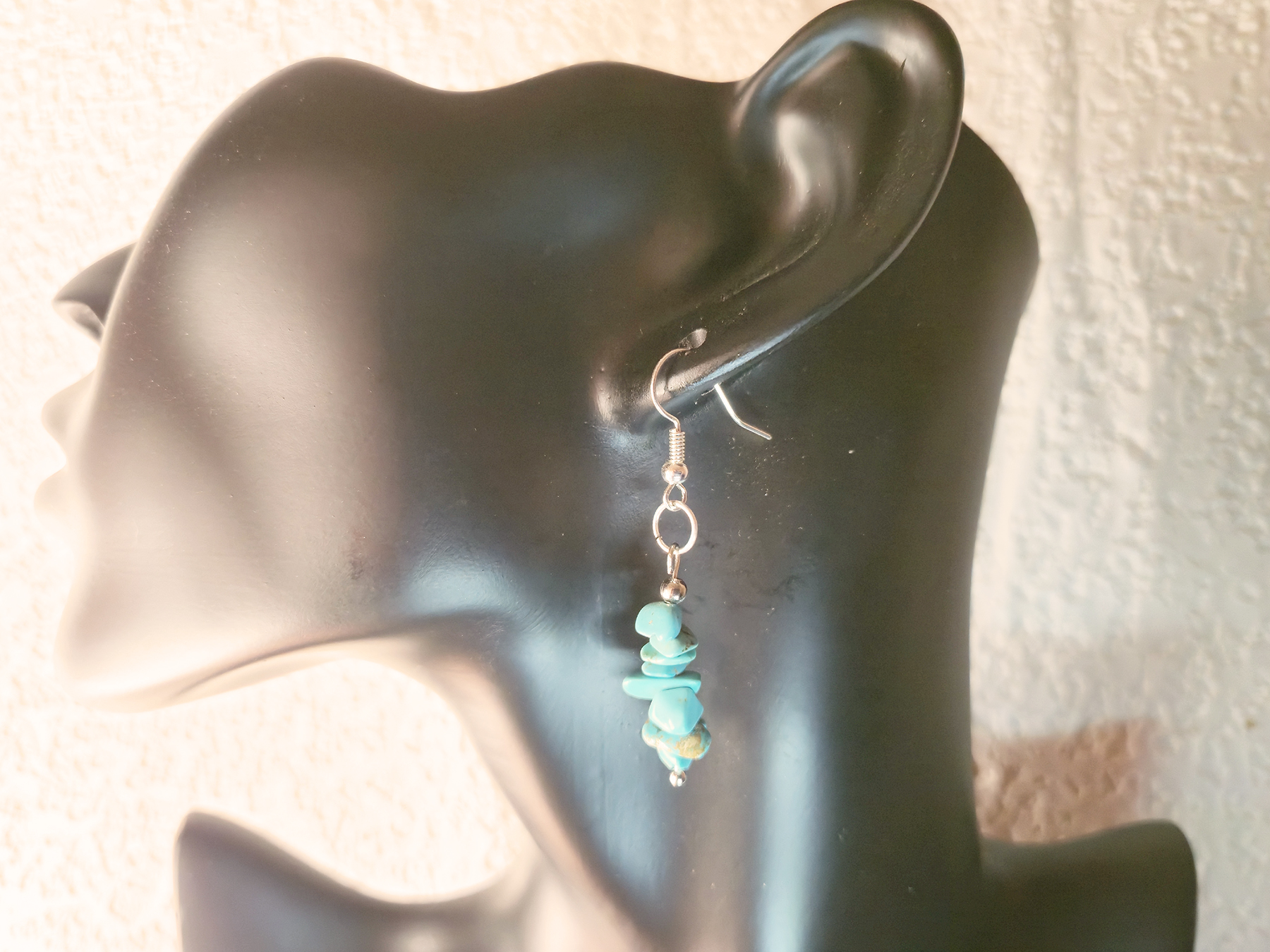 Stacked Stone Earrings