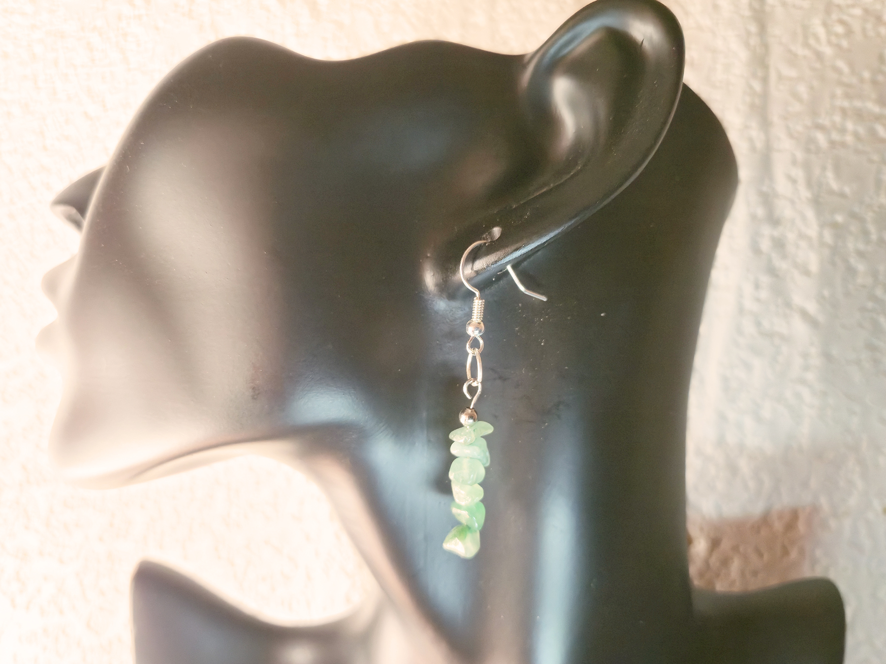 Stacked Stone Earrings