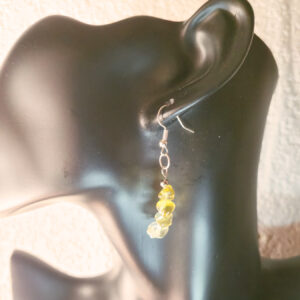 Stacked Stone Earrings