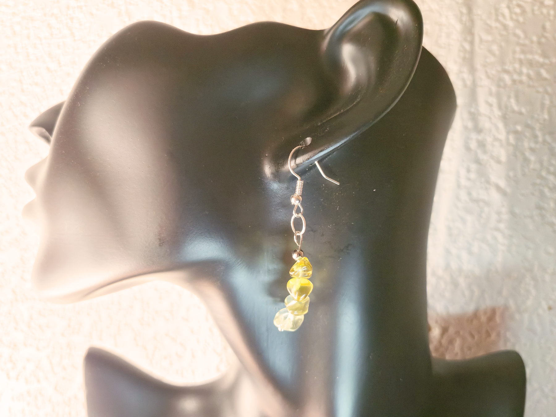 Stacked Stone Earrings