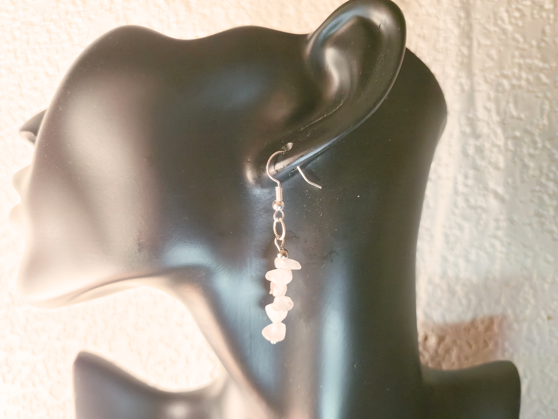 Stacked Stone Earrings