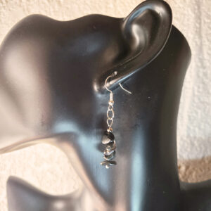 Stacked Stone Earrings