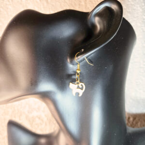 Cat Charm Earrings