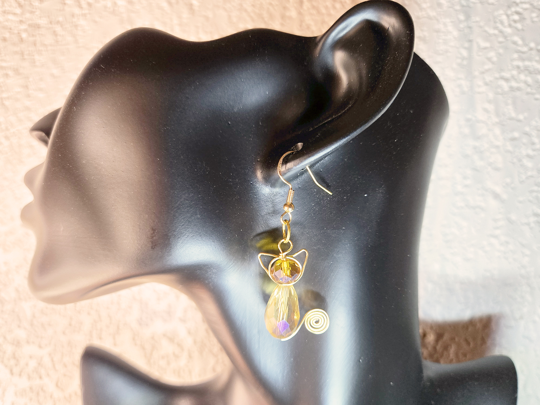 Cat Charm Earrings