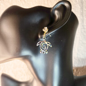 Turtle Charm Earrings