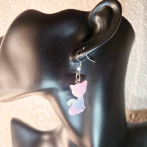 Cat Charm Earrings