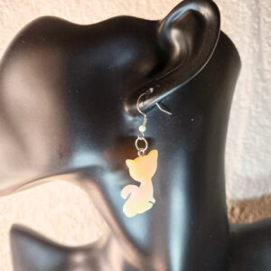 Cat Charm Earrings