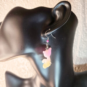 Cat Charm Earrings