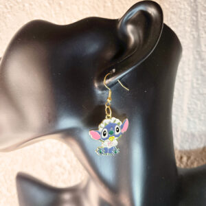 Stitch Charm Earrings