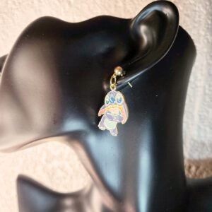 Stitch Charm Earrings