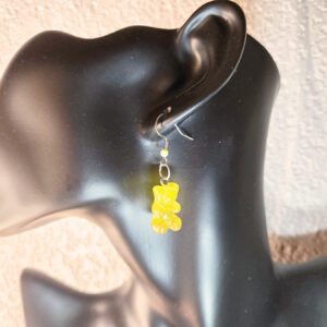 Gummy Bear Charm Earrings