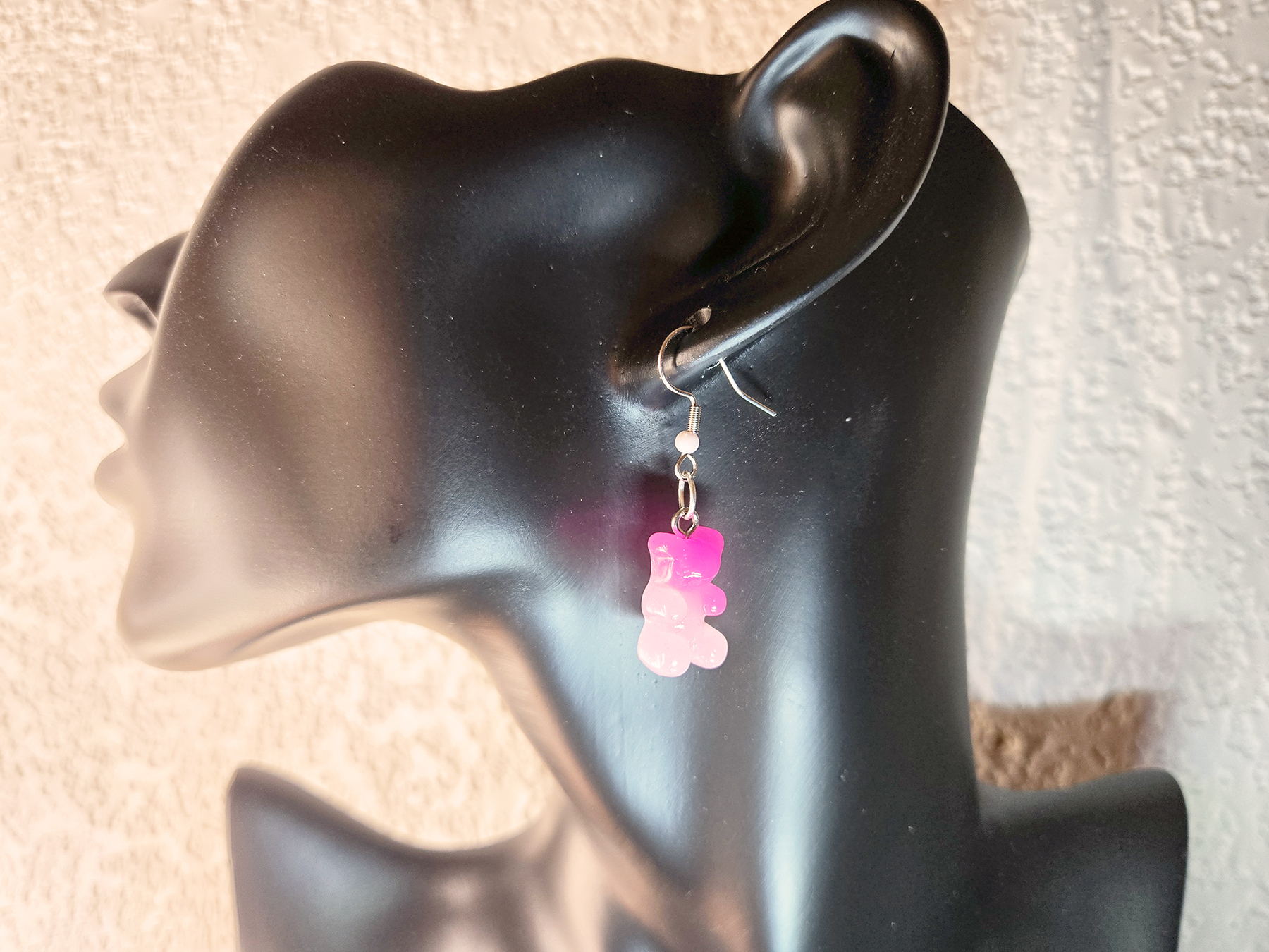 Gummy Bear Charm Earrings