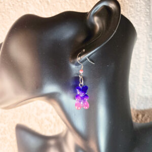 Gummy Bear Charm Earrings