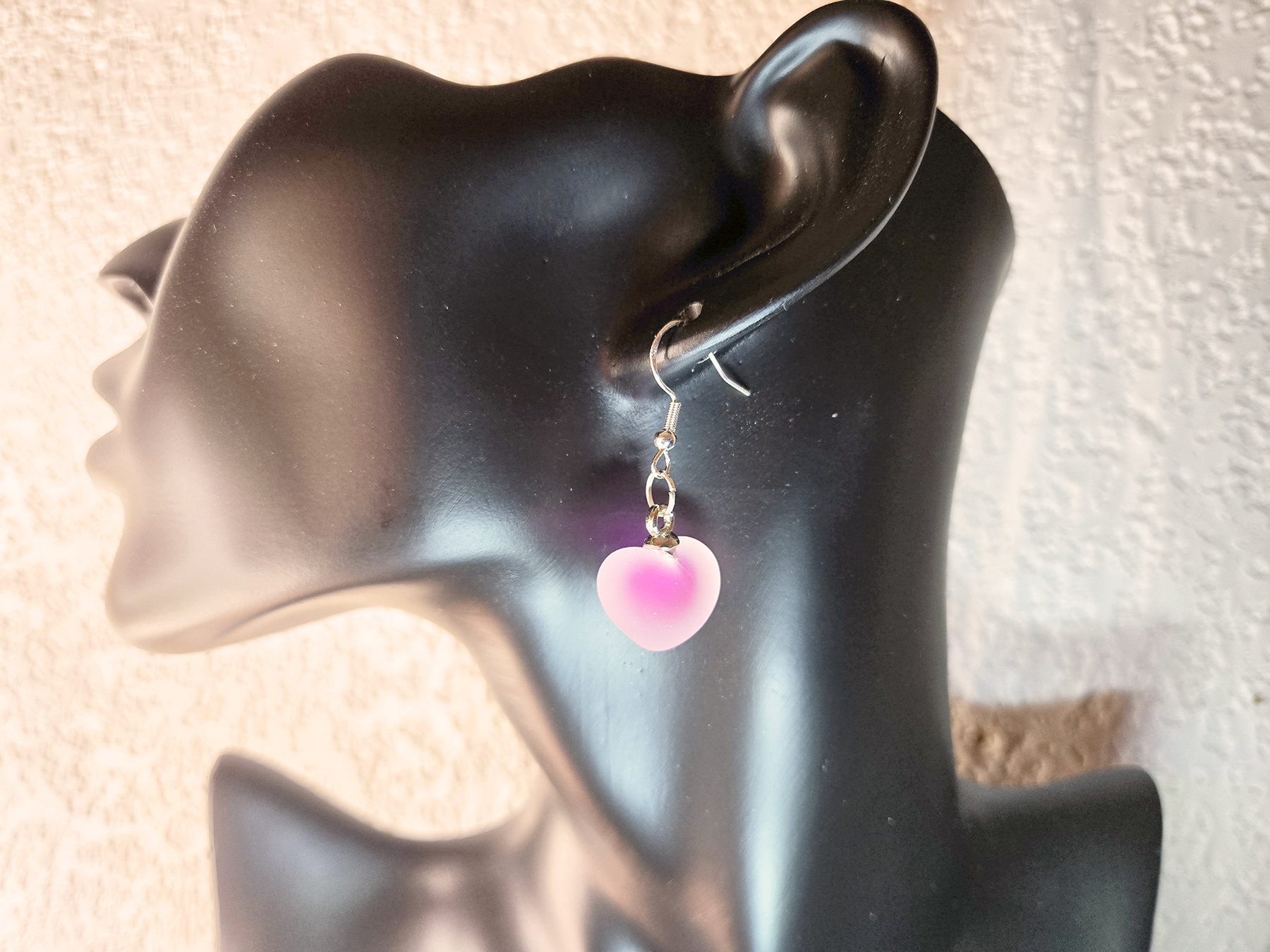 Heart Charm Earrings