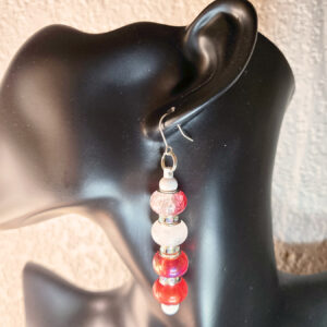 Cascading Bead Earrings