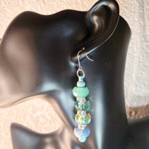 Cascading Bead Earrings