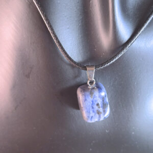 Tumbled Sodalite Pendant Necklace