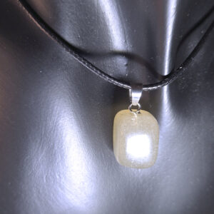 Tumbled Quartz Pendant Necklace